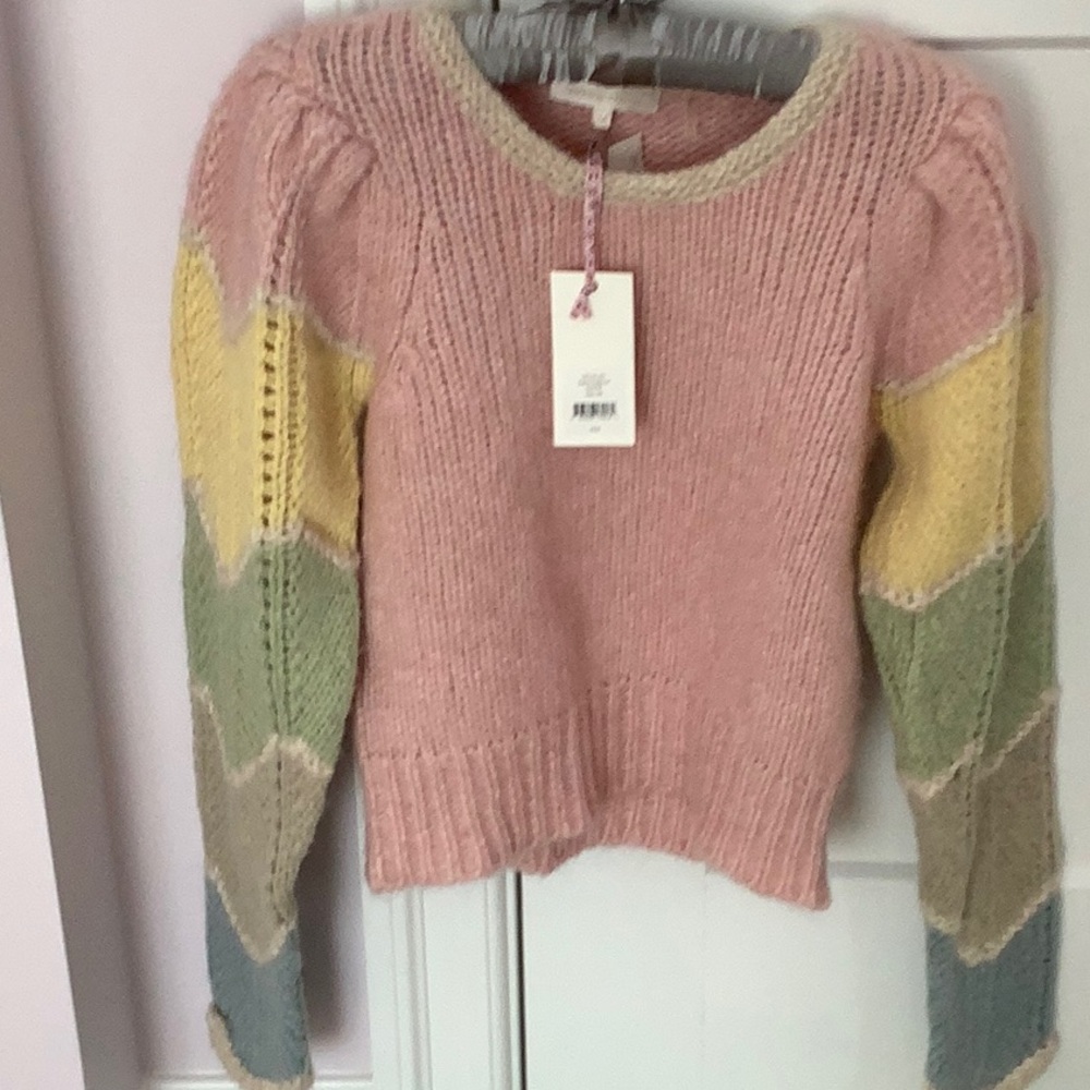 Loveshackfancy ASPYN  Women's Sweater - Picture 3 of 4